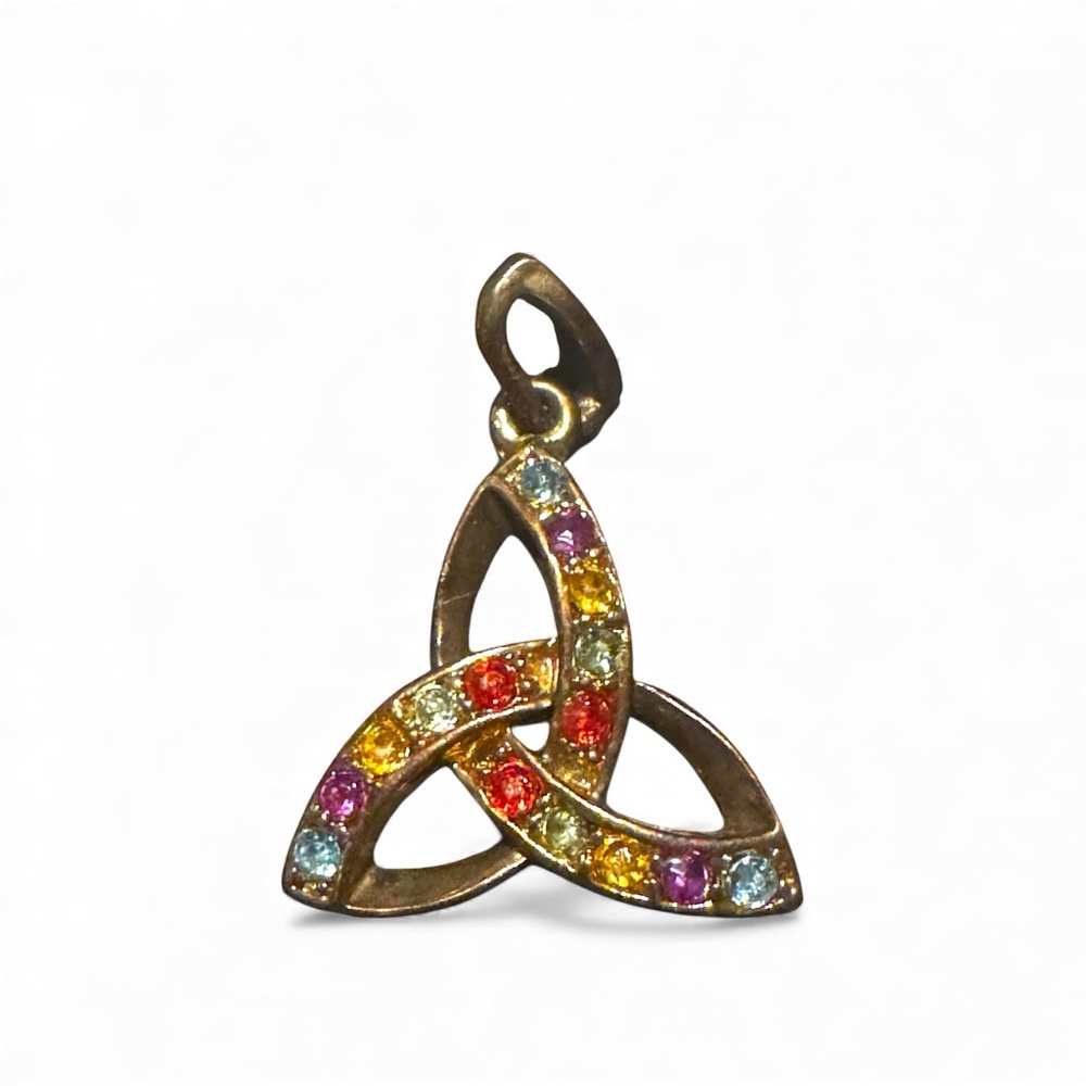 Multicolor Trinity Knot Pendant